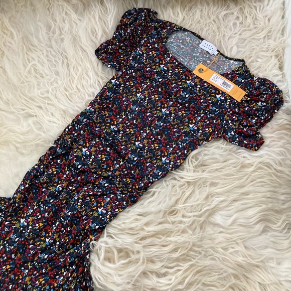 Tanya Taylor Effie Printed Jersey Dress - Picture 6 of 12